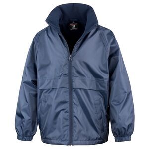 Result Childrens/Kids Core Youth DWL Jacket / Navy Blue